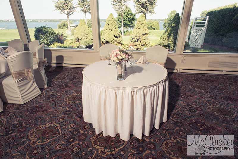 Grover wedding table